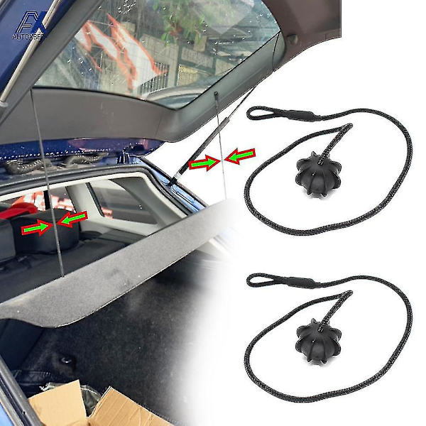 2x För Range Rover Evoque L538 2011 - 2018 Paket Hylla String Rem Rep Tonneau Last Täcka Trunk 2017 2016 2015 2014 2013 2012