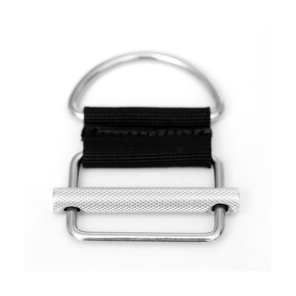Rustfrit stål dykning sidemontering webbing strop fastgørelsesspænde til 50 mm webbing BCD tilbehør