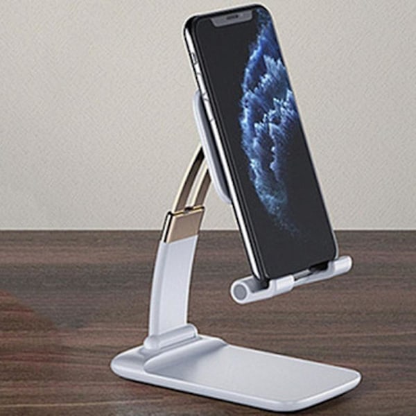 Nettbrettholder Universal Nettbrett- og Mobiltelefonholder Base Multifunksjonell Skrivebordsholder Teleskopisk F