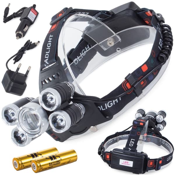 LED Headlamp 5000T-T6 - Up to 100,000 hours
