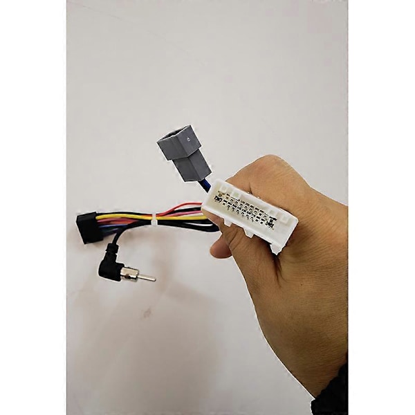 til Qashqai J10 Versa Cube Sentra X-trail til Nissan 16PIN Android Connector Radio Antenne Ledningsnet Adapter