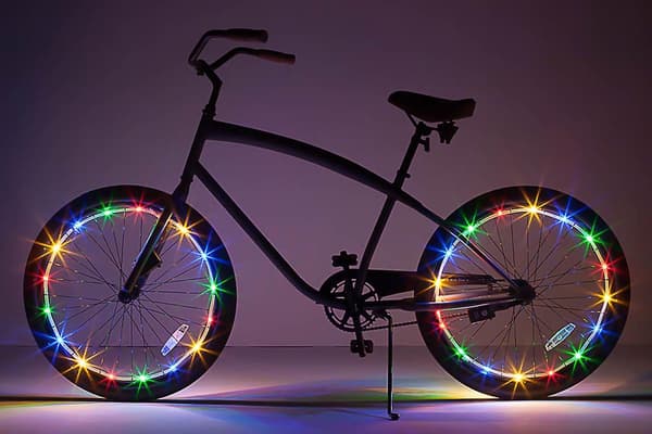 2 Dekkpakke LED Sykkelhjul Lys