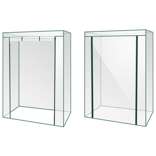 Mini Drivhus - 5-hylder - 150x103x52 cm