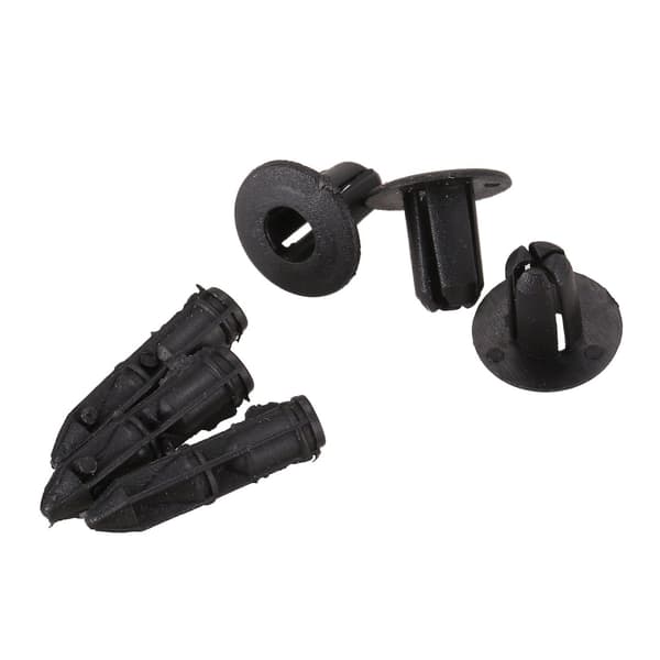 6mm X 12mm Plastnitar Bil Push Clips 50 st