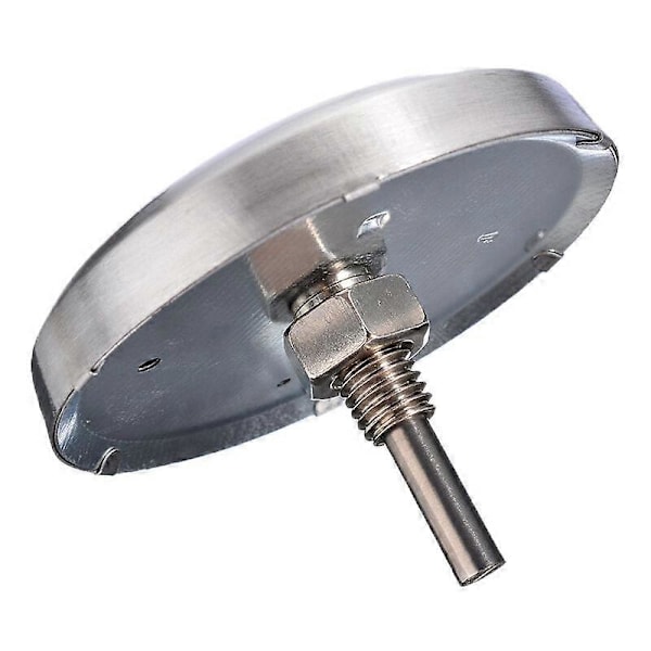 Termometer i rustfritt stål, metalltermometer, for grill i rustfritt stål, gassgrill, (60C -430C)
