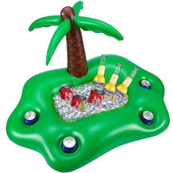 Pool flyder. Flydende poolbar. Oppustelig poolbar. Poolbar.