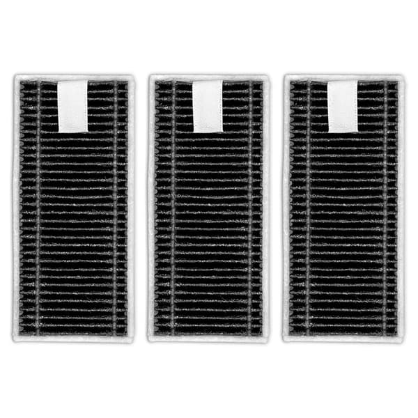 Replacement HEPA Filter Set (3-pack) Compatible with ECOVACS X9 Pro Omni Robot Vacuum Cleaner