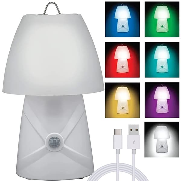 Wireless RGB LED Lamp - Motion Sensor - Kids Night Light