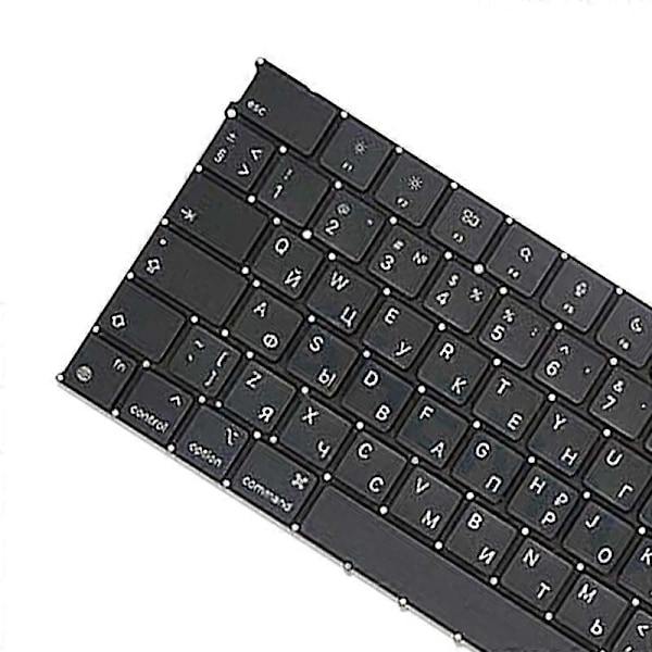 För Macbook Air 15.3 M2 A2941 / Air 13.3 M2 A2681 RU Version Tangentbord