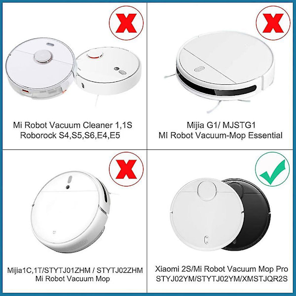 Suodatin Robotti-imurille Mop 2s Mi Robotti-imuri Mop P Moppiliinat Pääsivuharja Sopii Xmstjqr2s Styj0