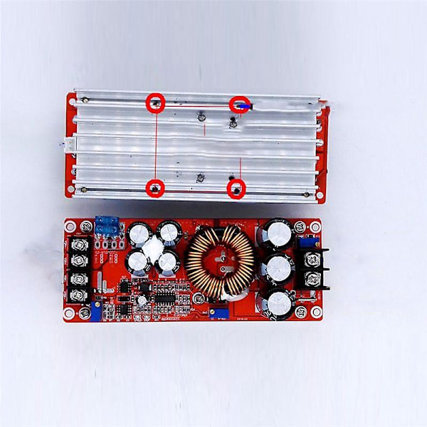 1800W 40A DC-DC Boost Converter Step Up Strømforsyningsmodul (1800W)