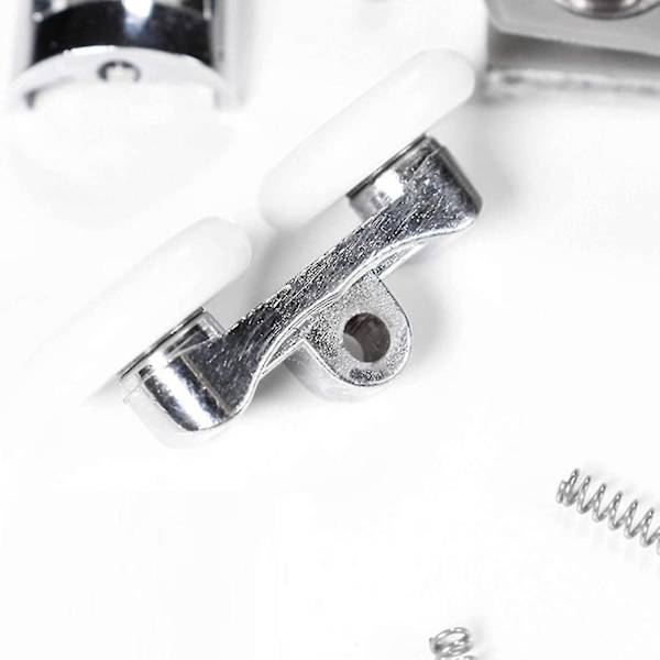 4 stk Dusjdørhjul 23mm Dusjdørruller Heavy Duty Sink Alloy Hjul For Både Flat Skyve-meini