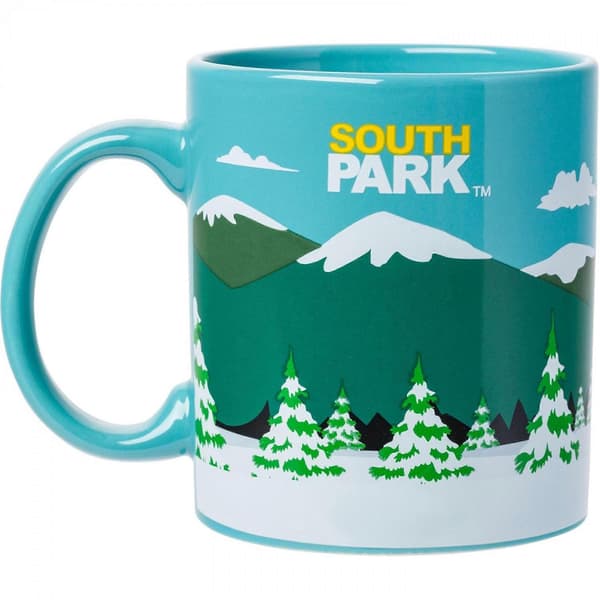 South Park Busshållplats 590ml Keramisk Campingmugg