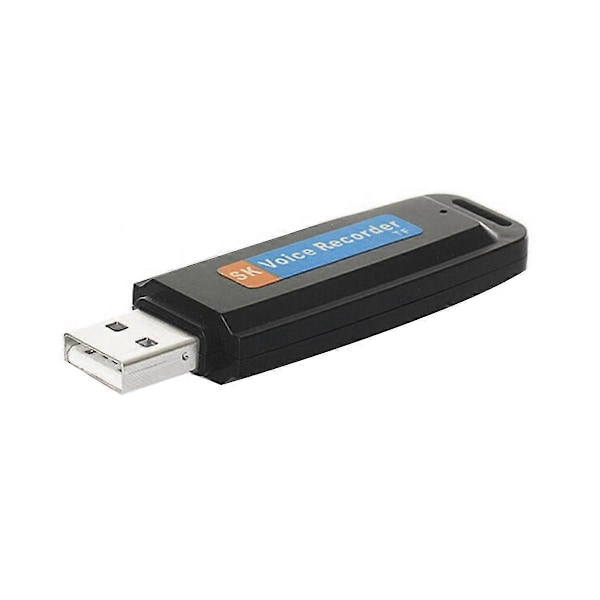 USB-minne Digital ljudinspelare Diktafon USB Röstpenna Portabel U-disk Maximalt stöd 32G