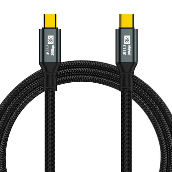 For Iphone15 Pro Usb3.2 20gbps Fullfunksjon 100w Hurtiglading Praktisk Bærbar 8k Casting Kabel,