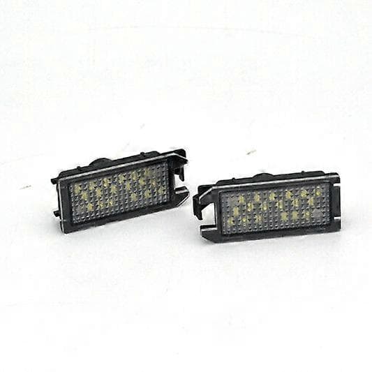 2X Bil LED Nummerpladelys Nummerpladelys til Fiat 500 500C