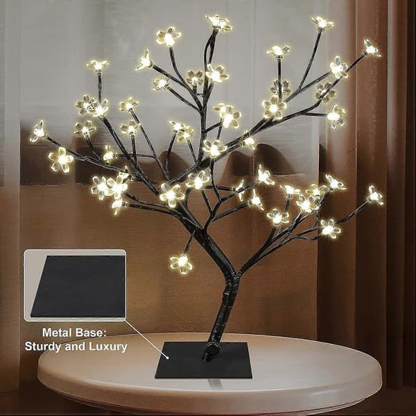 Kirsebærblomst Bonsai Træ LED Lys Hjem Gaveidé