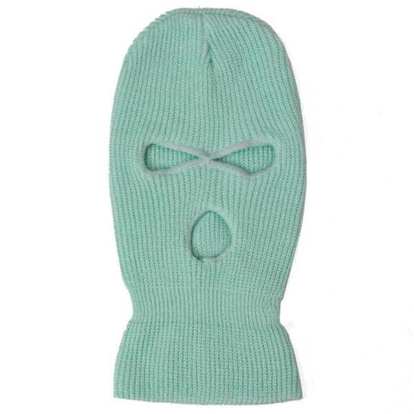 Balaklava Skidmask Rånarluva Turkos Blå