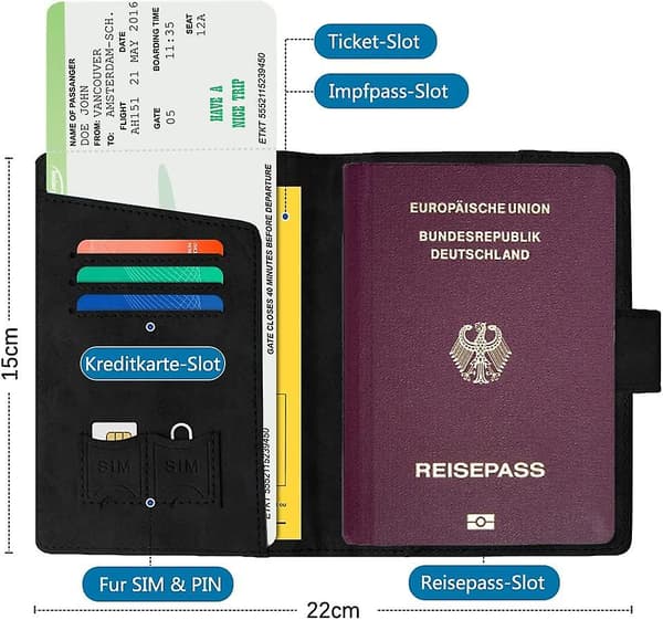 Pas beskyttelsesetui, Pas holder