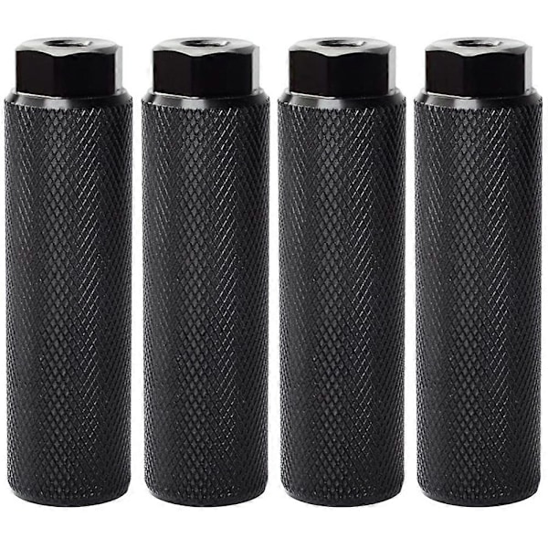 4 stk. cykelpløkker, aluminiumslegering skridsikre blyfod cykelpedaler BMX-pløkker til cykelcykling bageste Stu