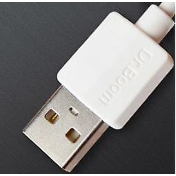 Lightning-kabel kompatibel med iPhone & iPad, 2 meter, Vit - CE-certifikat 2024THO
