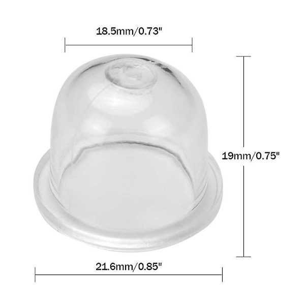 1,5 Metriä 3 Kokoa Polttoaineletku Snap In -polttimolla, Pouland-polttimolla, Polttoainesuodatin Sopii Weedeater-trimmerille