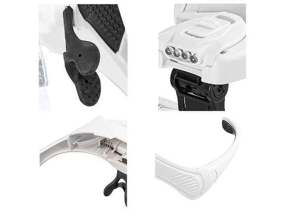 Forstørrelsesbriller med LED - 3,5x