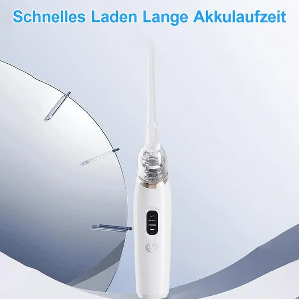 3-hastighets elektrisk mandelsteinsfjerner-sett med LED-lys, display og USB-lading for dårlig ånde og munnhygiene