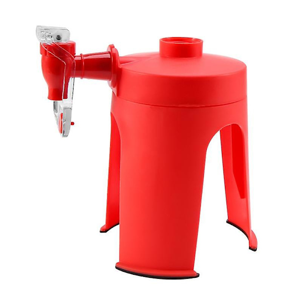 Soda Dispenser Dryckesdispenser Vattendispenser Party Cola, Röd