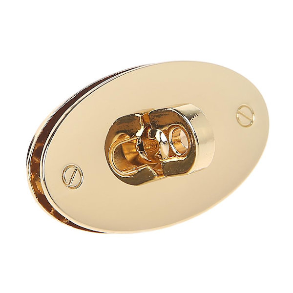 Oval Twist Lås Väska för Case Catch Spänne Spänne För Handväskor Tillbehör DIY Cra