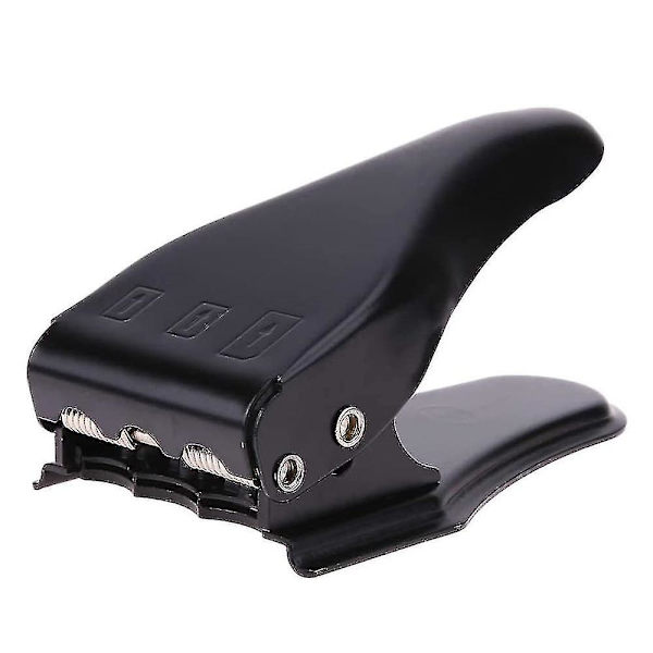 Universaali 3 in 1 Lävistin / Standardi Sim / Micro Sim / Nano Sim-kortin leikkuri kaikkien älypuhelimien / tablettien Sim-korteille sis. Sim-adapteri + 1 Sim-korttipaikka