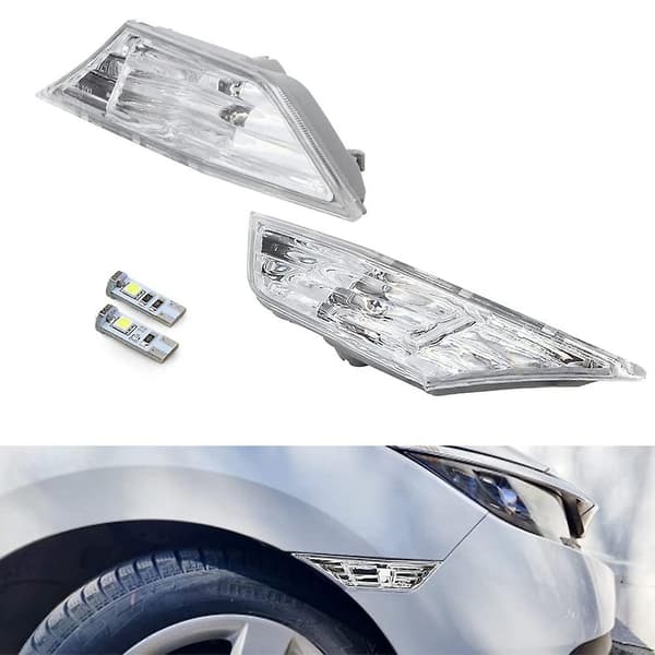 Bil LED Sideblinklys med T10 Pærer for 2016 2017 2018 2019