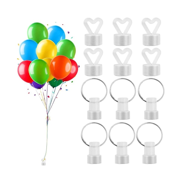 16 st Ballong Vikter för Helium, Ballong Vikter, Ballong Vikter för Helium Ballonger, Plast Set