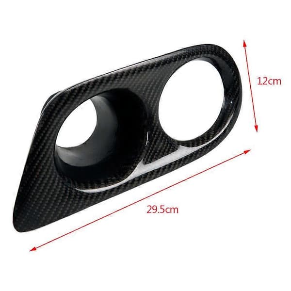 Ekte karbon tåkelysdekselrammer for 3-serie E46 01-06