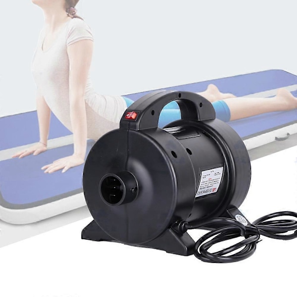 Bärbar 1600W Elektrisk Pump Luftmadrasspump Snabb Uppblåsning Elektrisk Luftpump Inflator Deflator med 2 Munstycken för Luftmadrass Flotte Båt