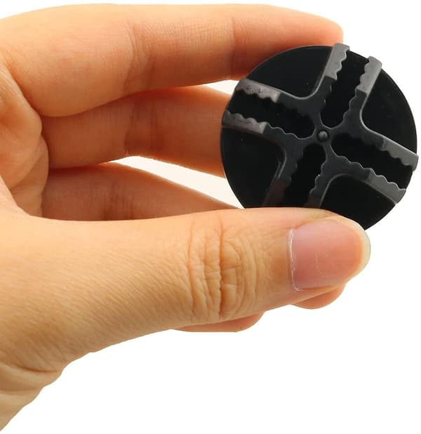 20 stk. Wire Cube-koblinger Plast Wire Grid Cube Oppbevaringshylle Enhetskoblinger Skapspenne