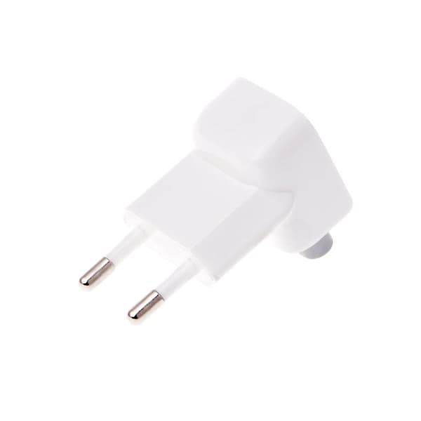Laptop EU-plugg for Apple for Macbook Reise Lader AC Plugg Adapter Konverter