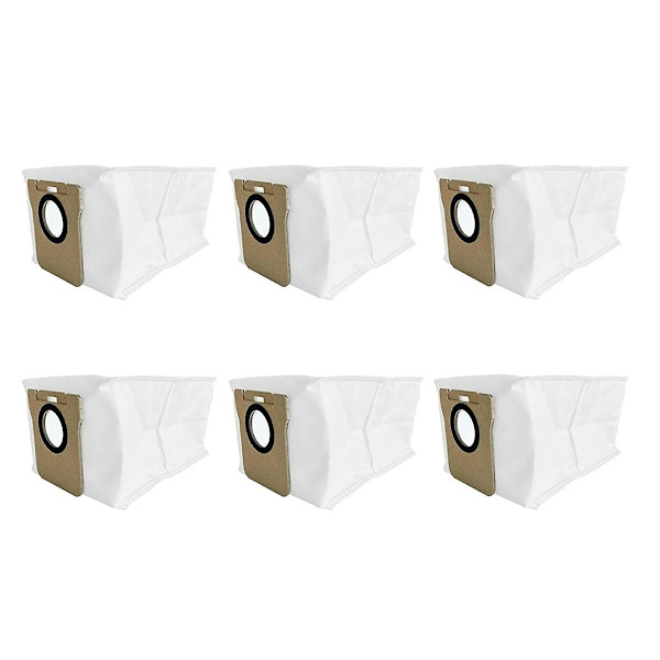 6 STK til L10S Ultra / L20 Ultra / S10 Pro / S20 Pro / X10 Ultra / X20 Pro Støvpose Udskiftning Reservedel