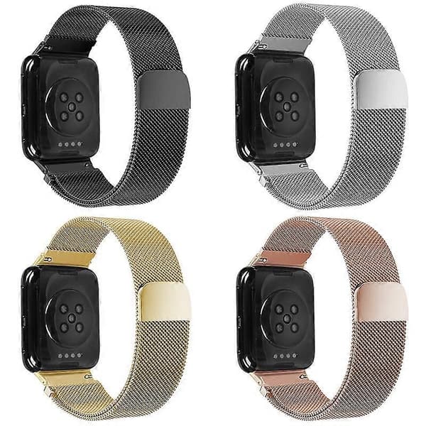 Til OPPO Watch 41MM Smart Watch Milanesisk Rustfrit Stål Metal Urrem