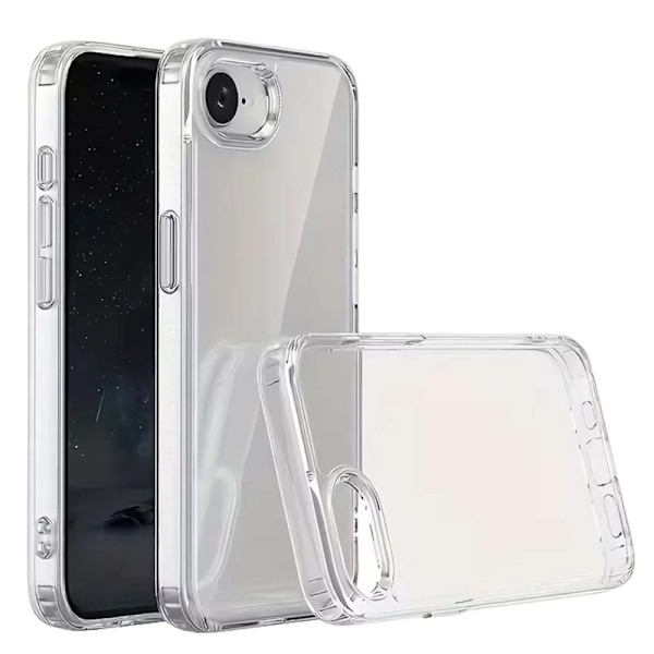 Transparent Case with Camera Protection for iPhone 16e