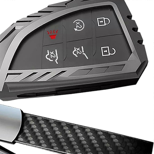 Nyckelskyddsöverdrag för Buick GMC Chevrolet Tillbehör 2021-2023 3 6 Nyckel Fob Omvandlingsfodral