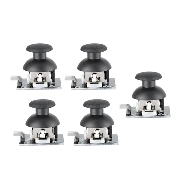 5 st Dual-axlig Joystick-modul för Arduino-spelkontroll