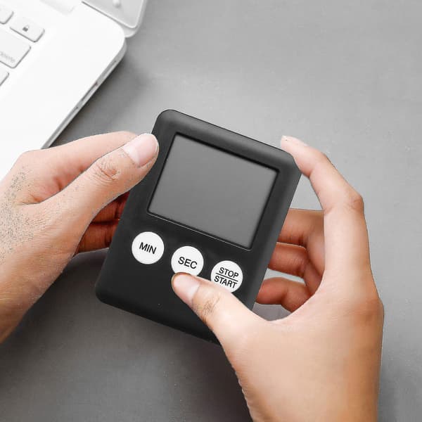 Digital Kökstimer, 4 Stycken Köksväckarklocka med Alarm Påminnelsefunktion, Timer Magnetisk Eg