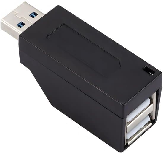 USB-hubb 3.0 USB-splitter 5 Gbit/s USB-distributör
