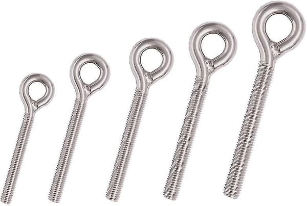 M12 304 Rustfrit Stål Lukket Svejsning Spole Gevindstang Bolt 2 stk