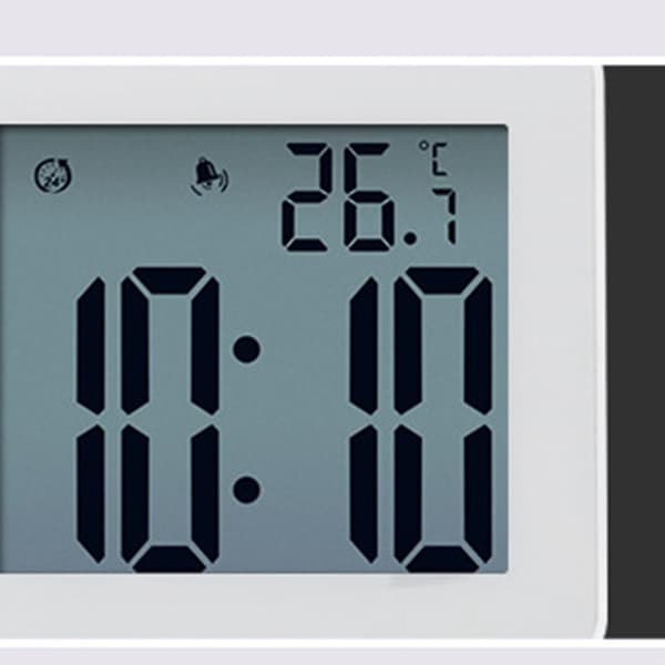 Digitala Badrumsur Enkla LCD Elektroniska Väckarklockor Vattentäta Duschklockor Temperatur Klocka