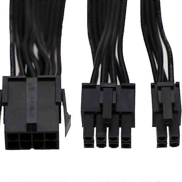EPS12V CPU 8-pin hona till CPU ATX 8-pin och ATX 4-pin hane strömförsörjningsförlängningskabel