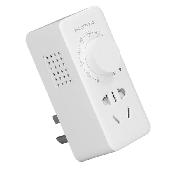 Motorhastighetskontroller 2000W AC 220V Trinnløs Kontrollregulator for Pumpe og Kvern