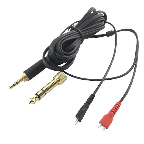 Sennheiser HD25 HD560 HD540 HD480 HD430 414 HD250 Kuulokkeiden Vaihtoäänikaapeli, L Pitkä R Lyhyt