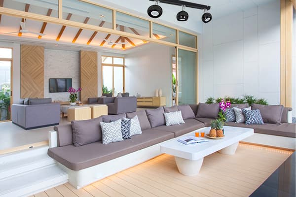 Moderne taklampe BALL Spot med LED